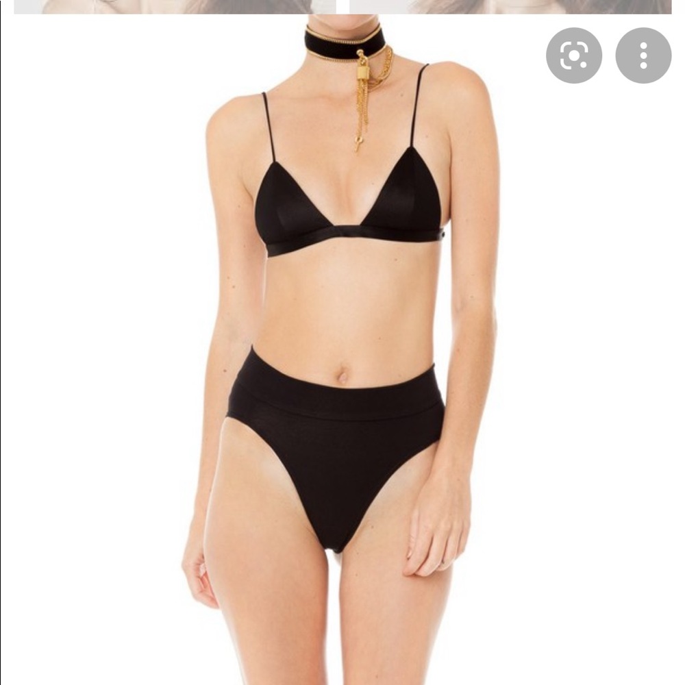 Areyouami Nyx Silk Satin Bra